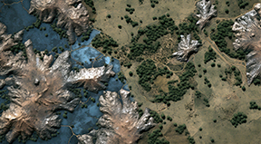 Vista satélite